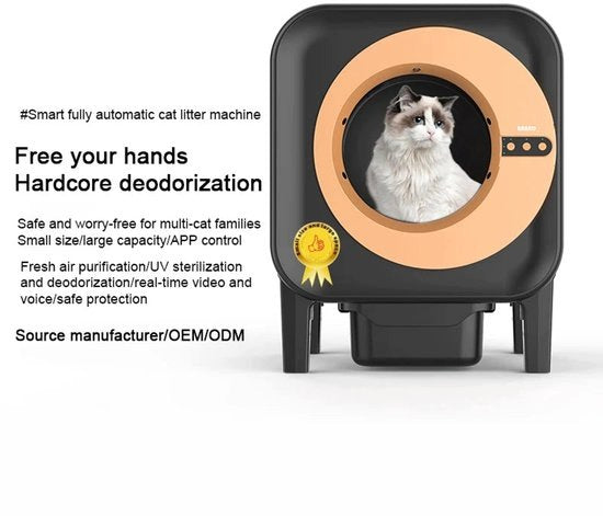 Automatic cat litter box with UV sterilization function Manufacturer code 8721391858422