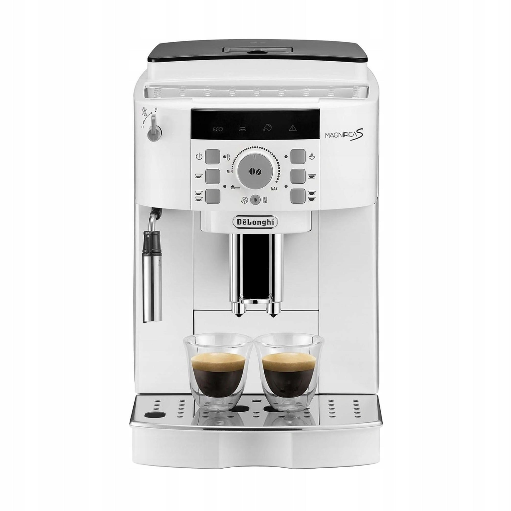 Automatic coffee machine, 1450W, "Magnifica S", White - DeLonghi