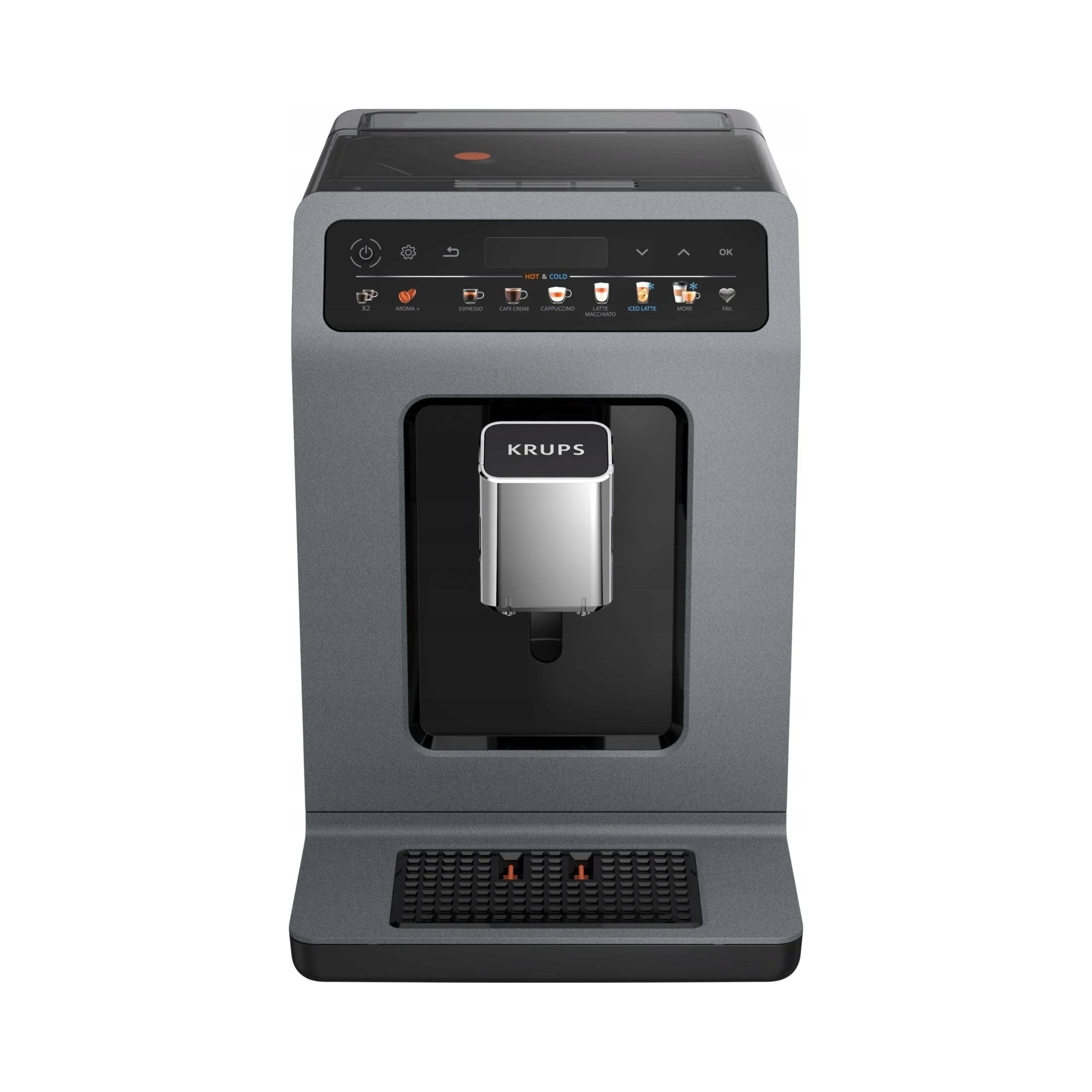 Automatic coffee machine KRUPS Evidence Hot & Cold iced coffee EA898G