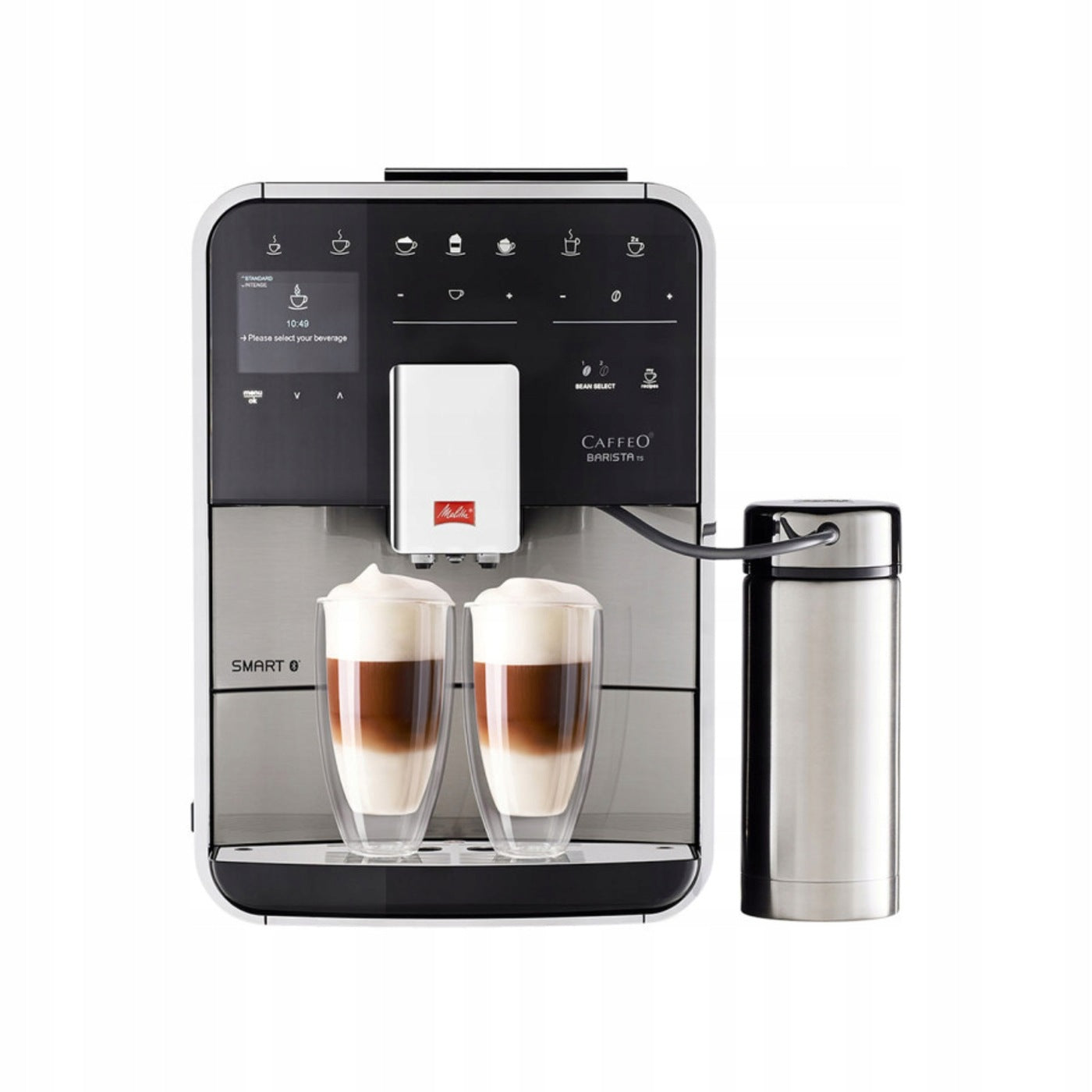Automatic coffee machine Melitta Barista TS Smart SST F86/0-100 - stainless steel