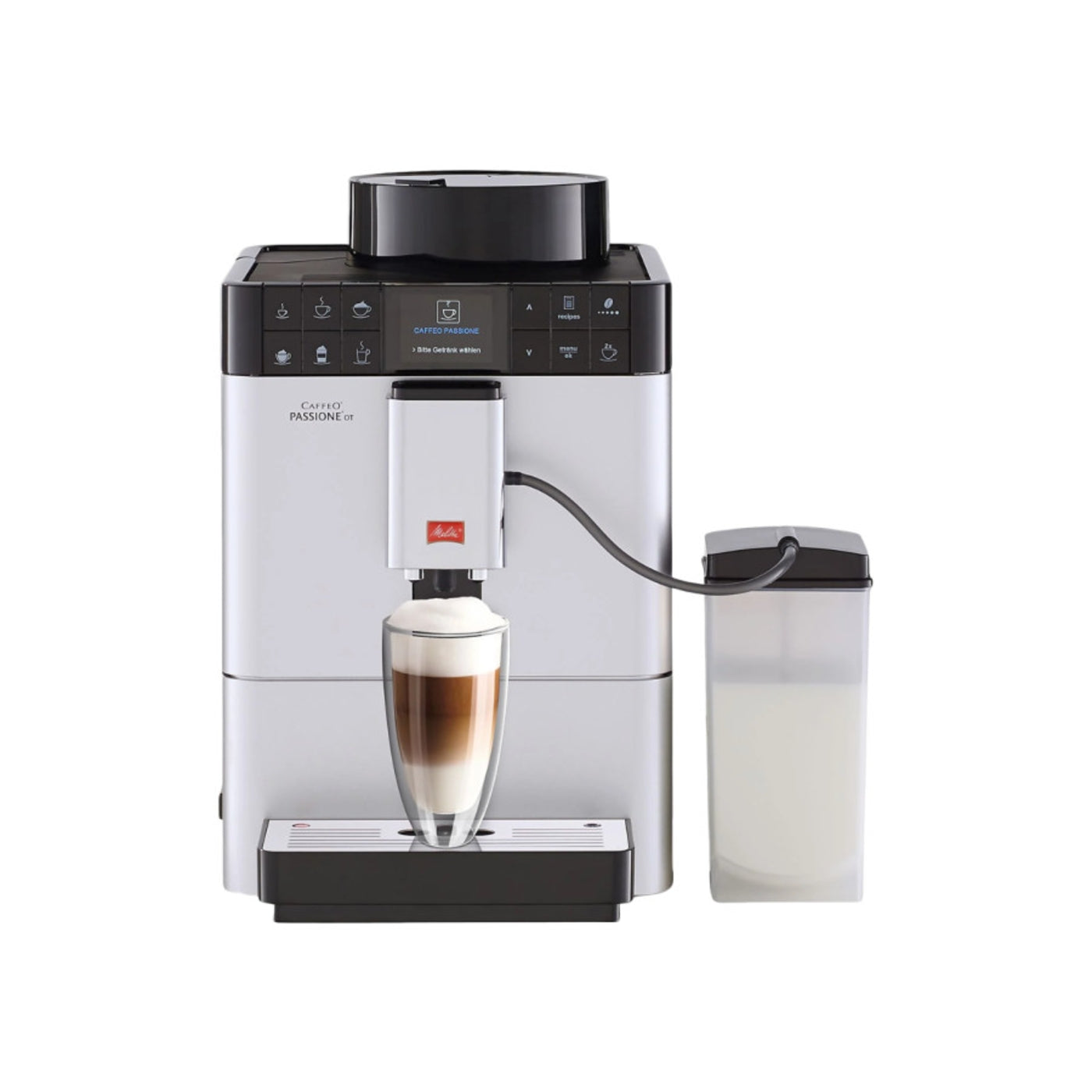 Automatic coffee machine Melitta Passione OT F53/1-101 - silver