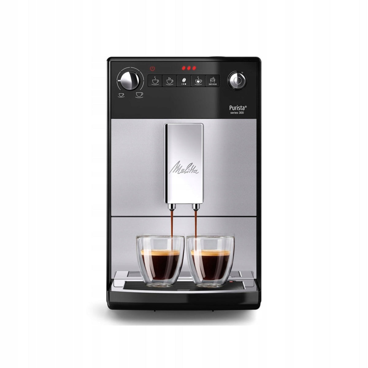 Automatic coffee machine Melitta Purista F23/0-101 - silver/black