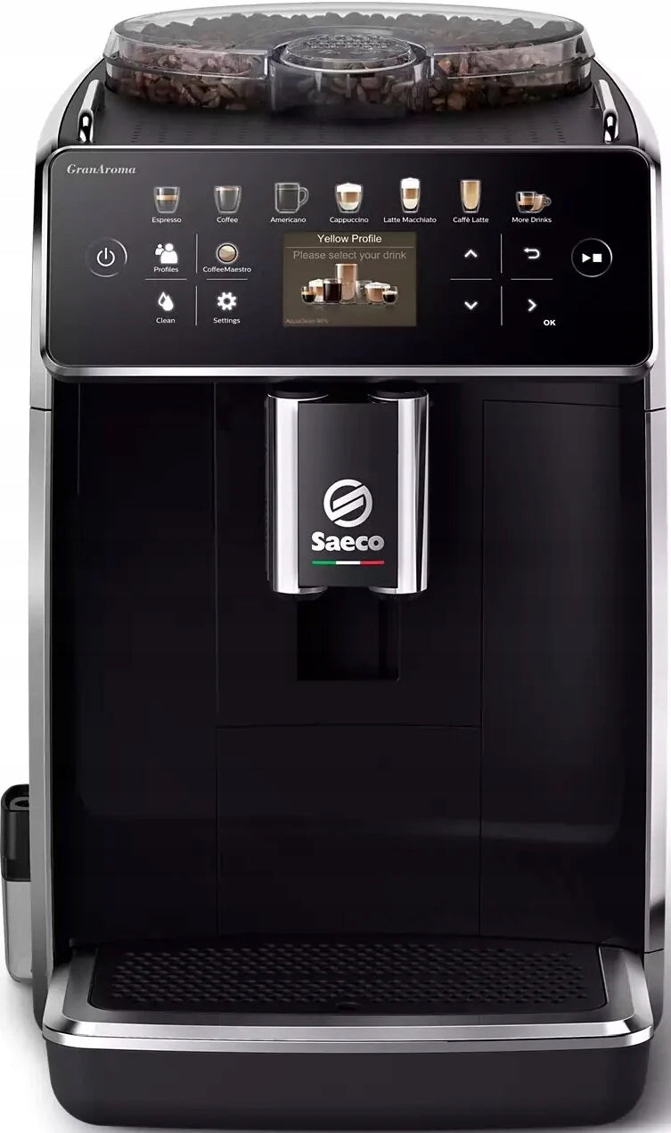 Automatic coffee machine SAECO GranAroma SM6580/00 Black Brand Saeco