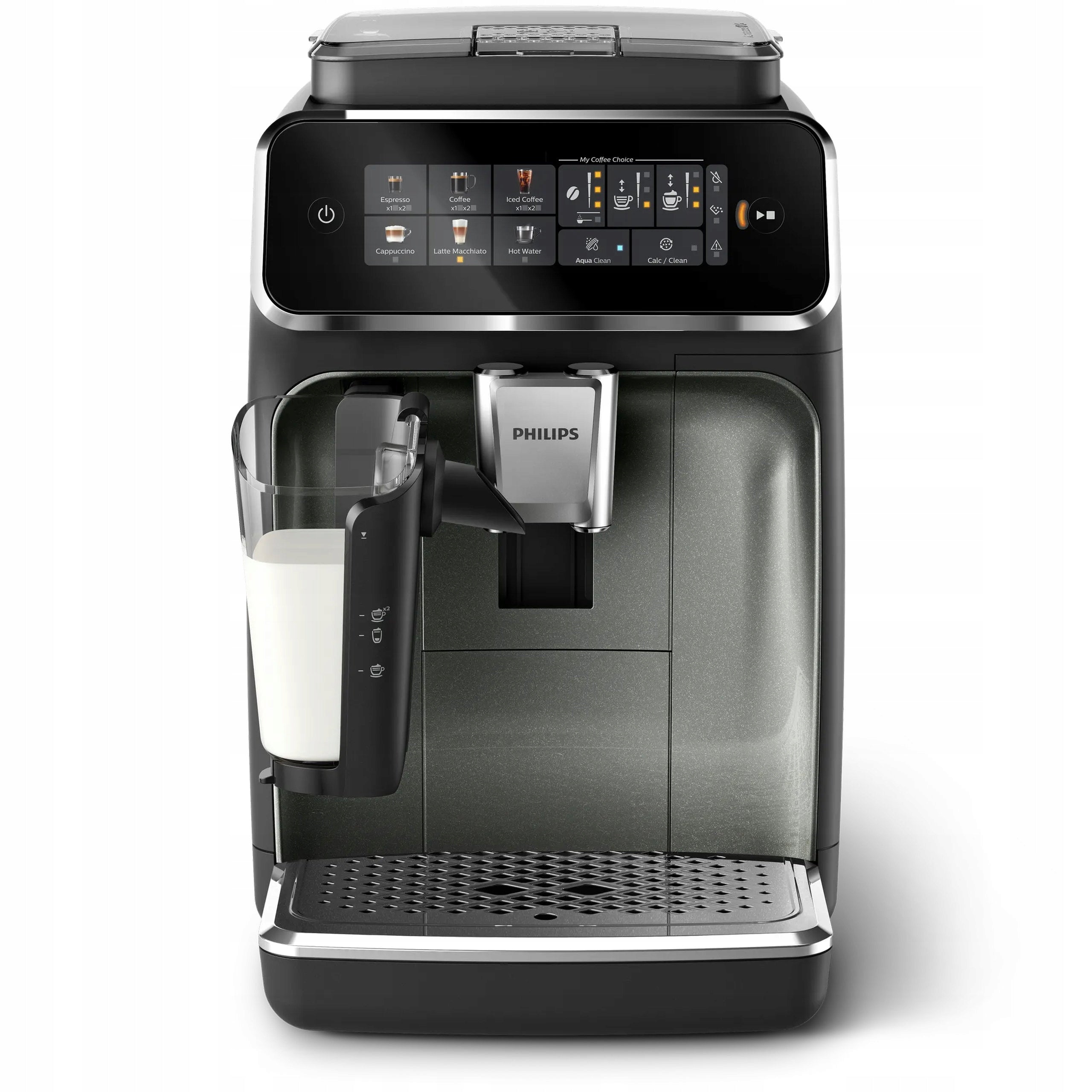 Automatic coffee maker Philips LatteGo 3300 black anthracite EP3349/70 Manufacturer code EP3349/70