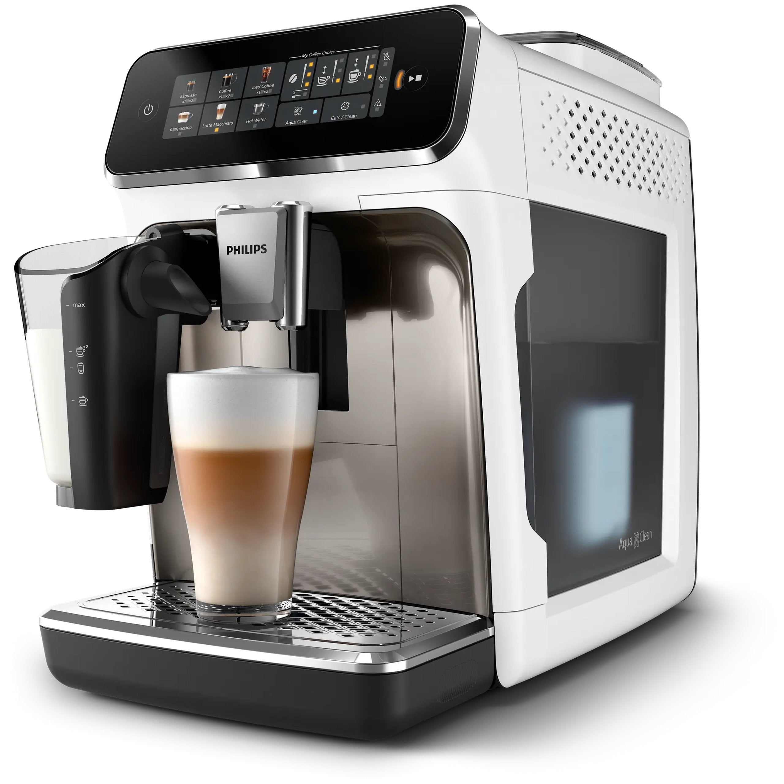 Automatic coffee maker Philips LatteGo 3300 white chrome EP3343/90