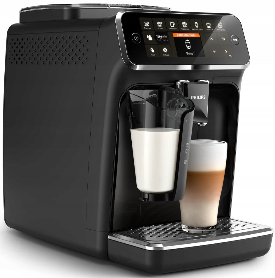 Automatic coffee maker Philips LatteGo 4300 black EP4341/51 Manufacturer code EP4341/51