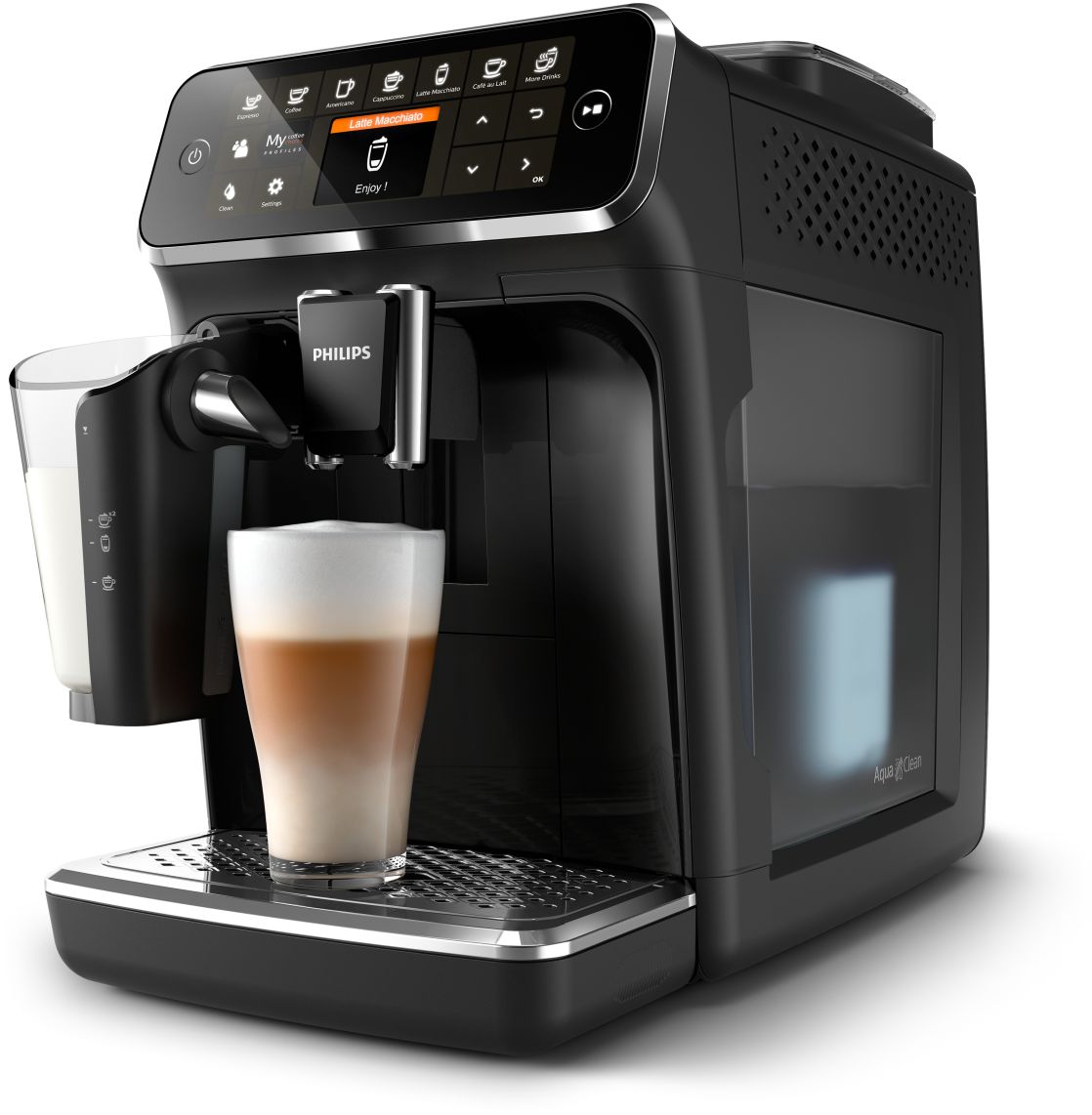 Automatic coffee maker Philips LatteGo 4300 black EP4341/51