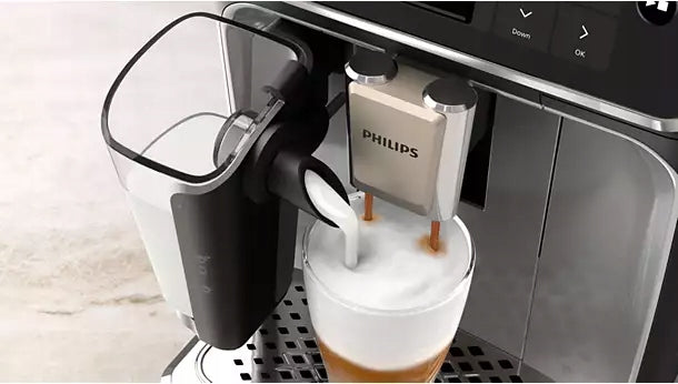 Automatic coffee maker Philips LatteGo 5500 black chrome EP5546/70 Brand Philips