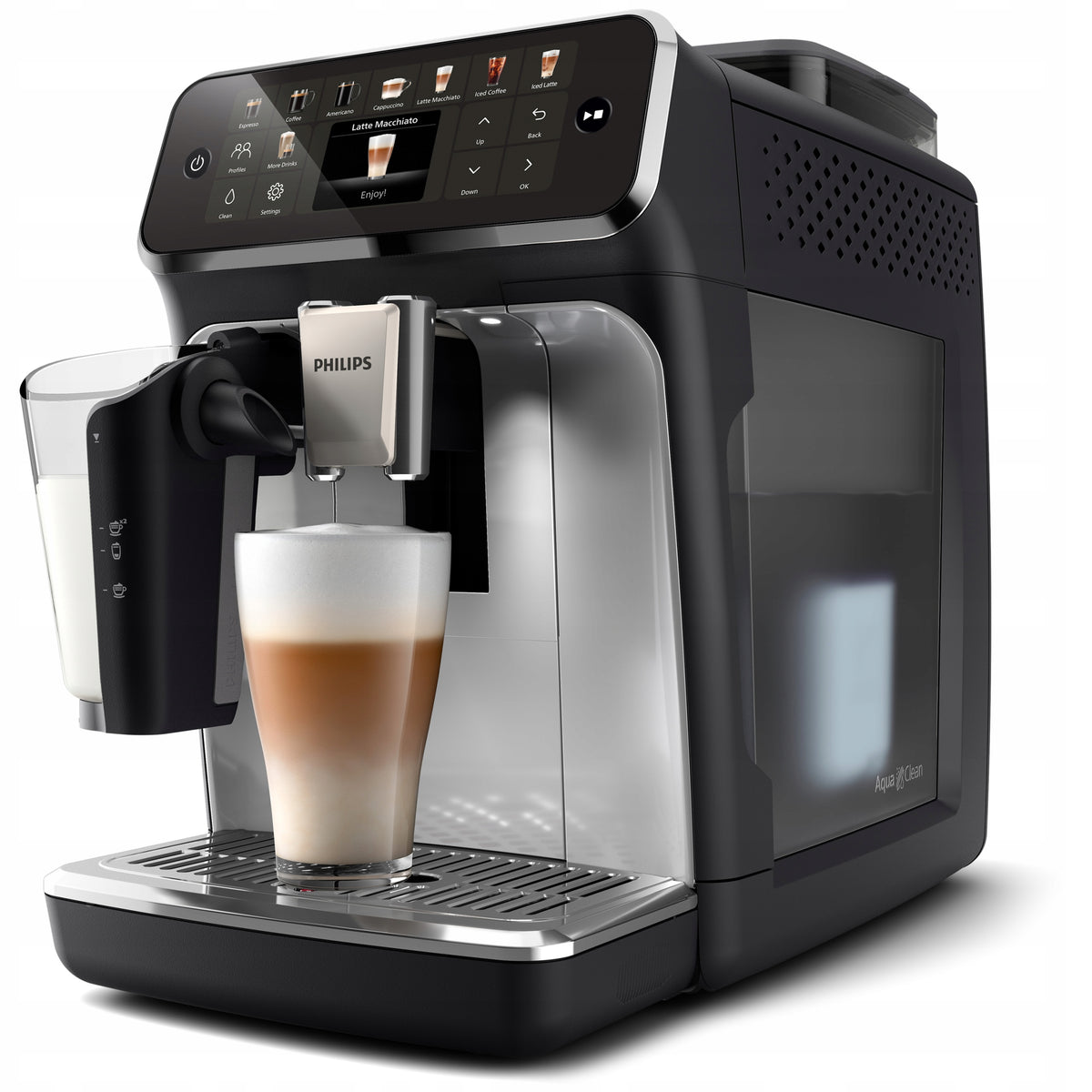 Automatic coffee maker Philips LatteGo 5500 black chrome EP5546/70