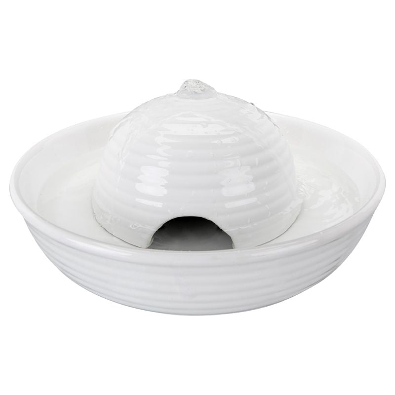Automatic cooling drinker Vital Flow with fountain Trixie white 0,8l 24468