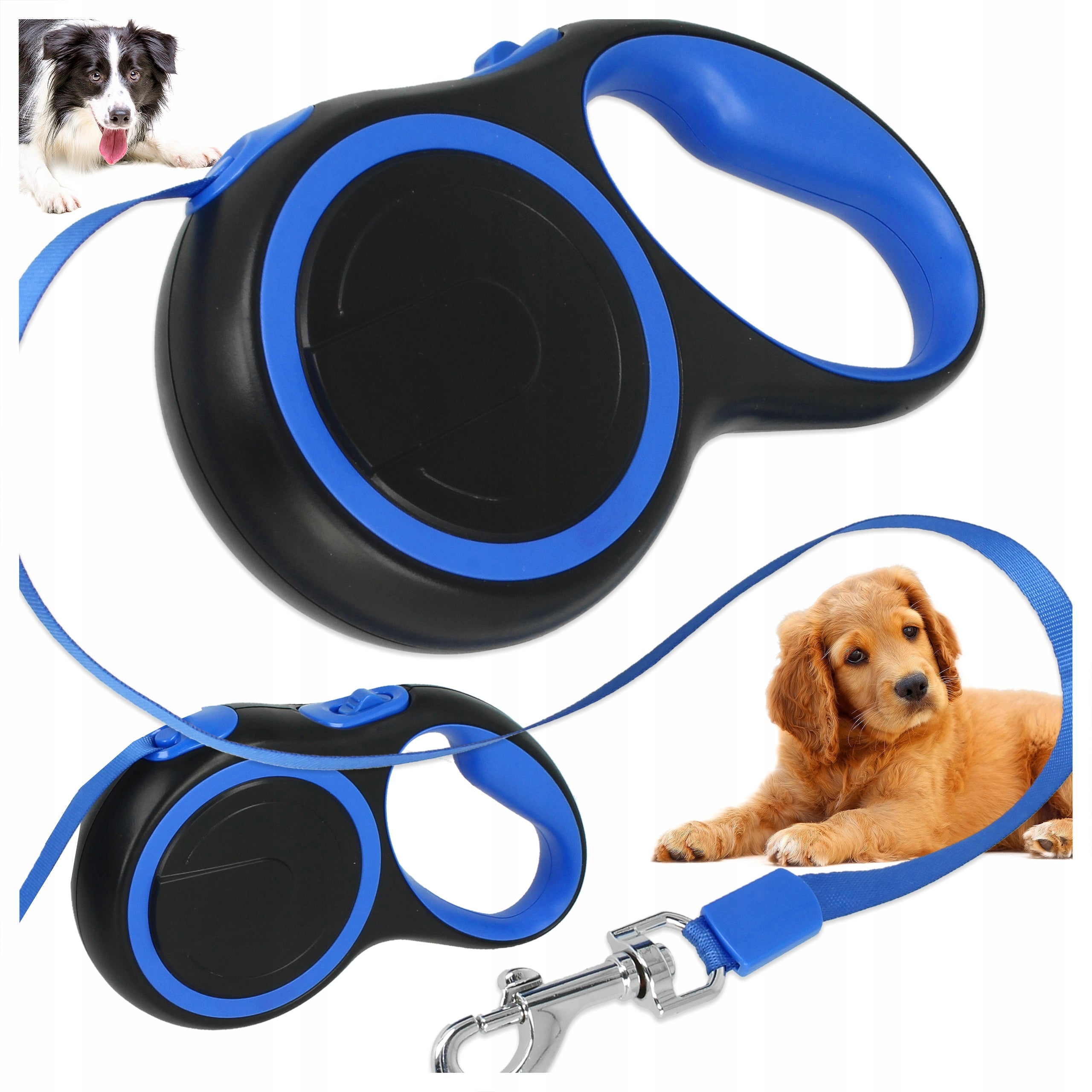 Automatic dog leash 5m lightweight durable up to 20kg Maltese York Manufacturer code D1100