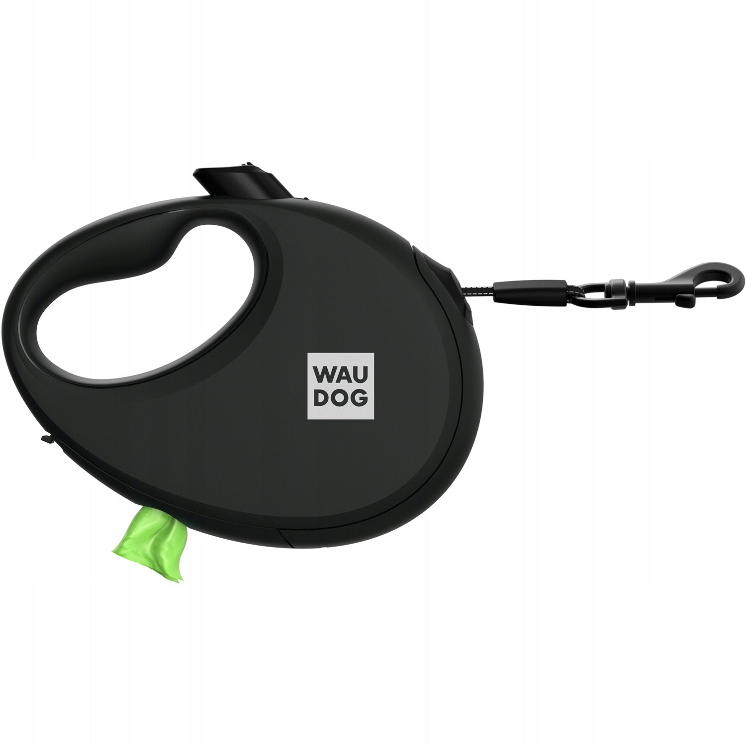 Automatic dog leash with bag container black, r. M, up to 20 kg Color black