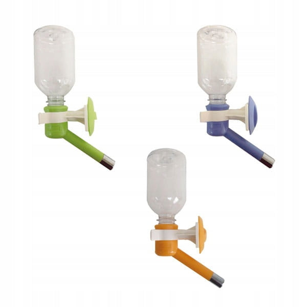 Automatic drinker with bottle for small dogs and cats - green Manufacturer code H590