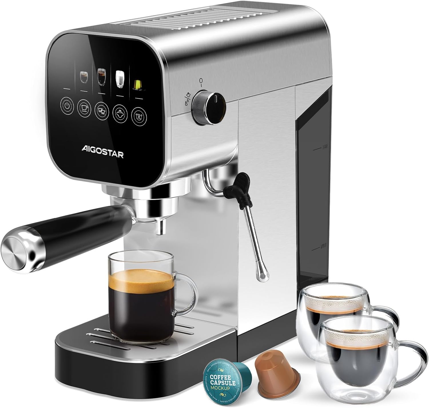 Automatic espresso machine Aigostar Professional Coffee Maker