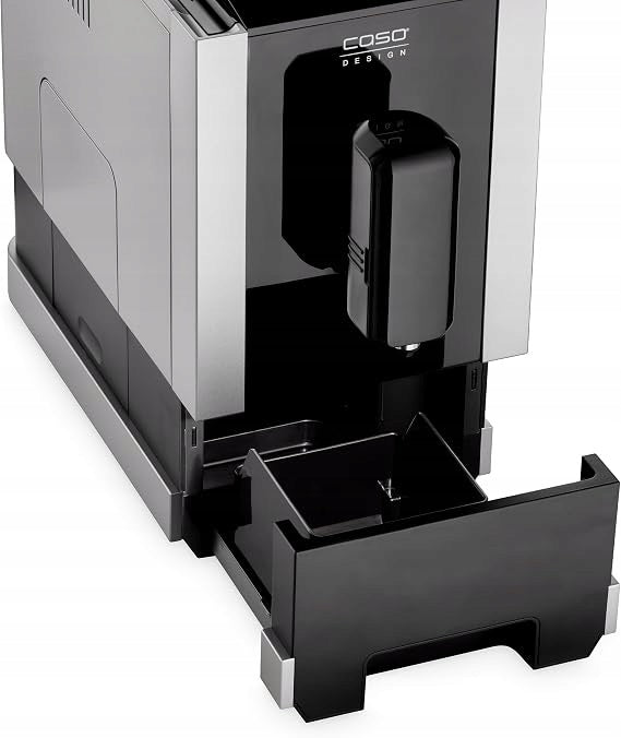 Automatic espresso machine CASO Germany Cafe Crema 1350 W black Packaging status original
