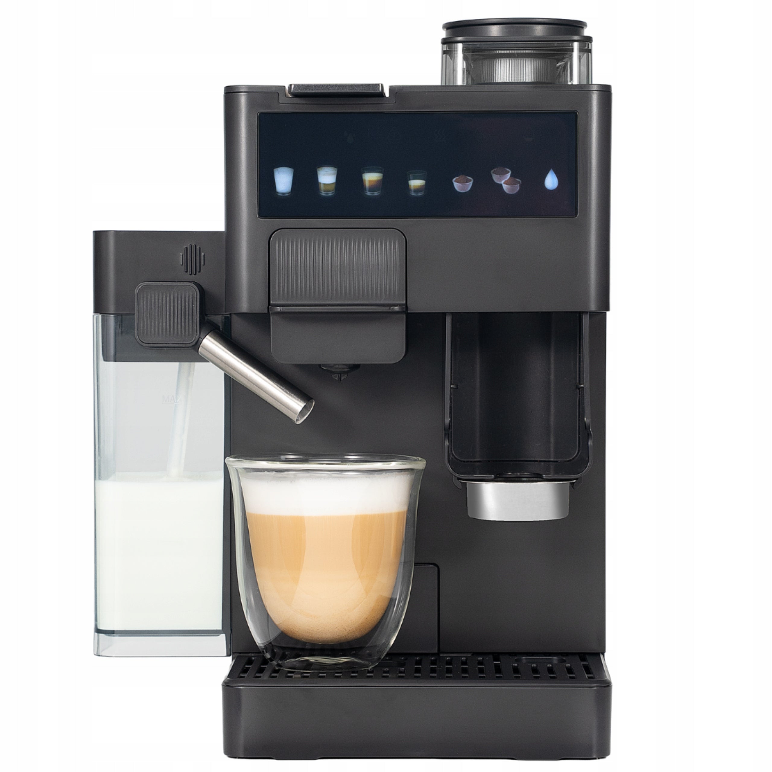 Automatic espresso machine CHiATO coffeePLAY 5-in-1 – 20 Bar, black