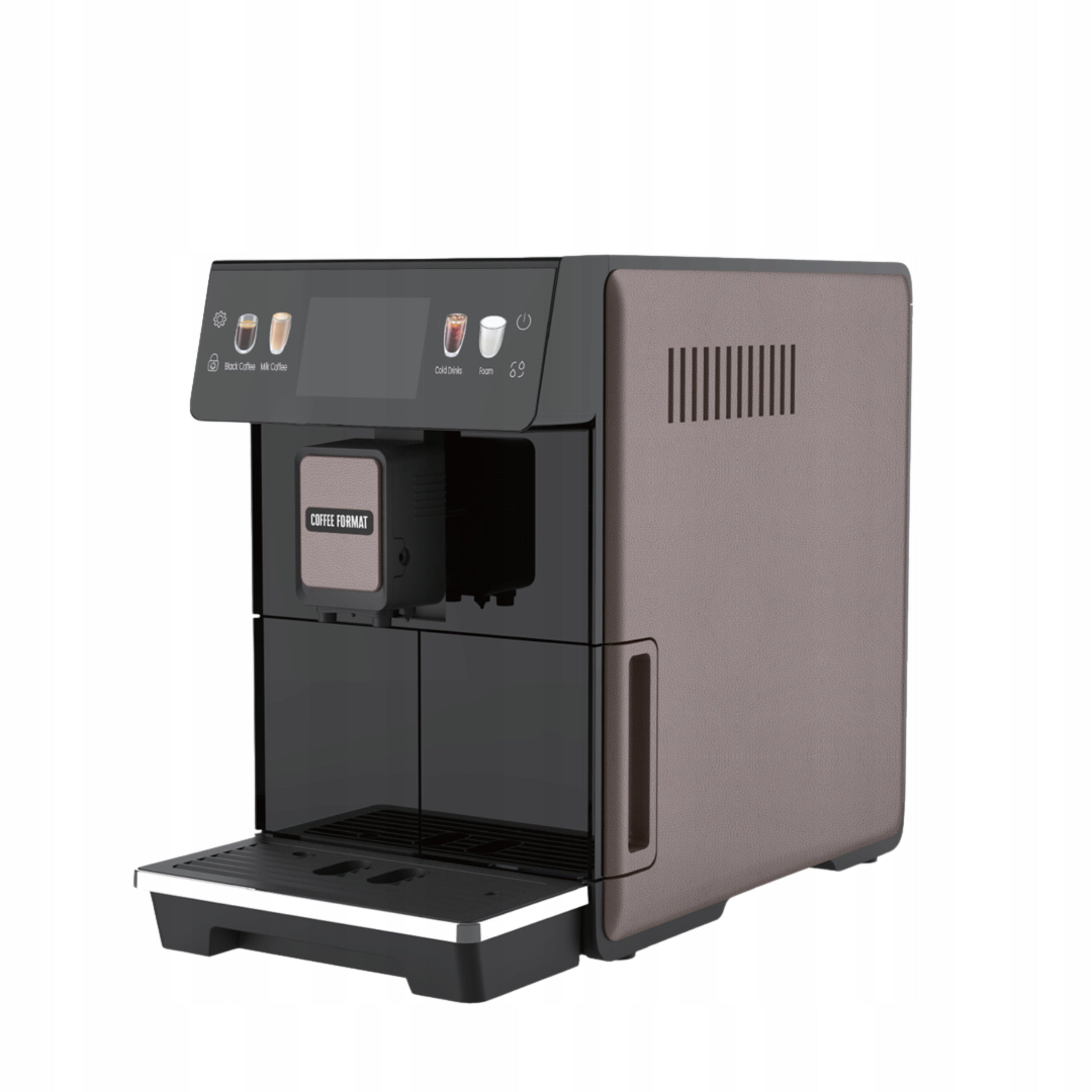 Automatic espresso machine Coffee Format MINI 1450 W brown