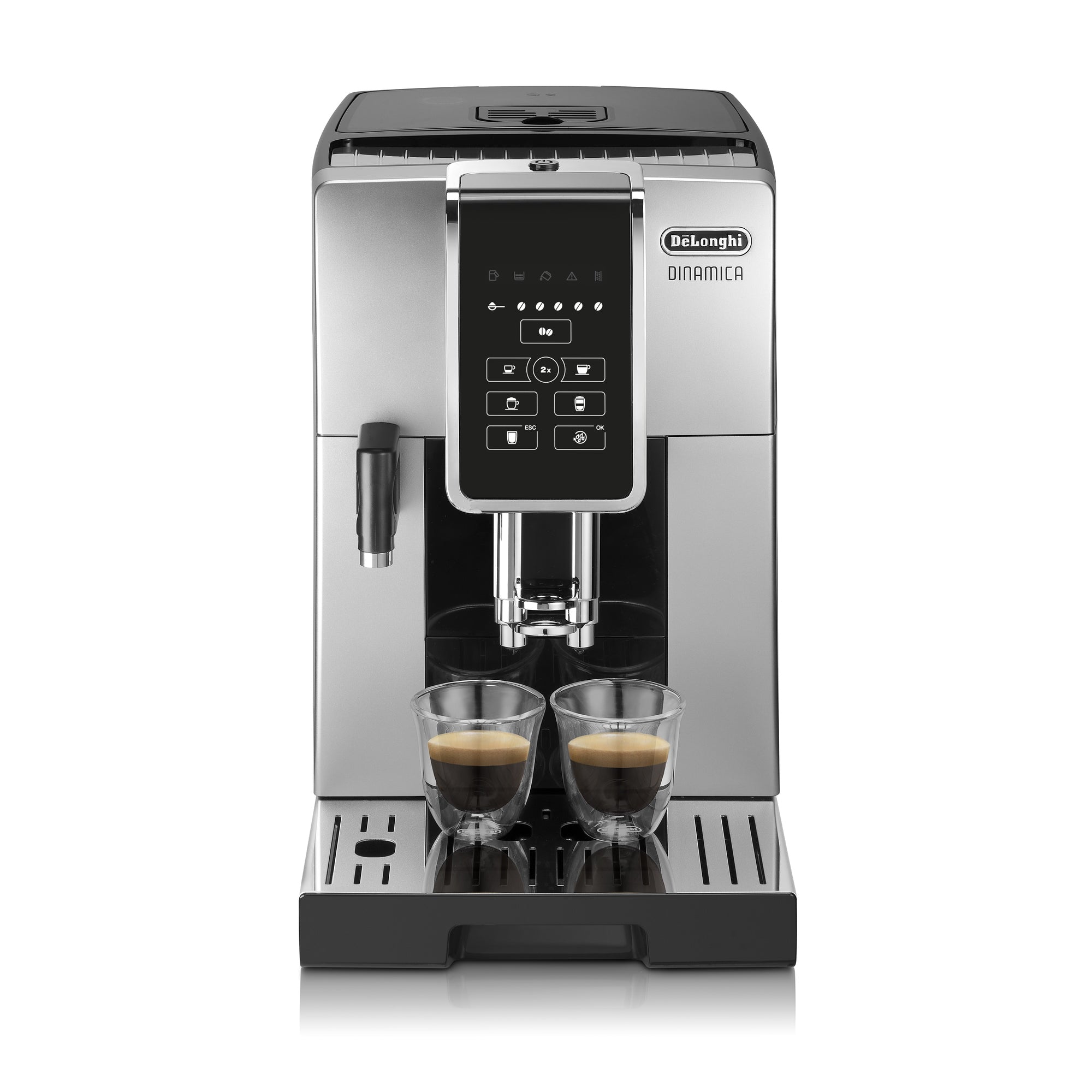 Automatic espresso machine De'Longhi ECAM 350.50.SB 1450 W silver/grey Manufacturer code ECAM 350.50.SB