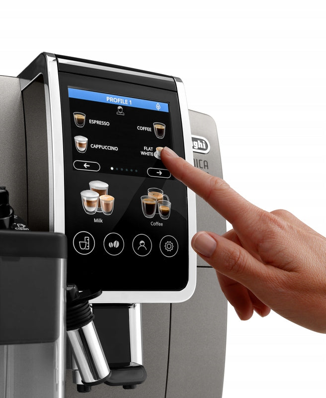 Automatic espresso machine De'Longhi ECAM380.95TB titanium Machine type automatic