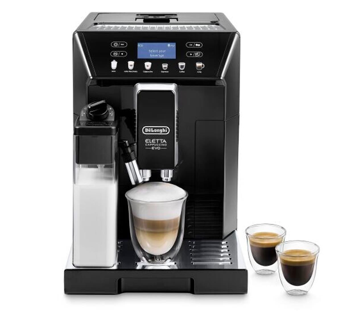 Automatic espresso machine De'Longhi Eletta ECAM 46.860.B Black Packaging status original