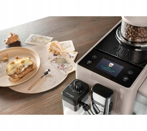Automatic espresso machine De'Longhi Rivelia 1450 W beige/brown Brand De'Longhi