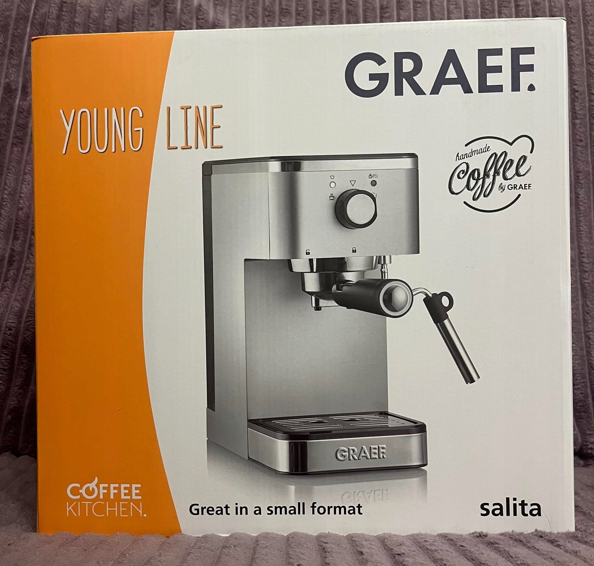 Automatic espresso machine Graef salita 1400 W silver/grey EAN (GTIN) 4001627026363