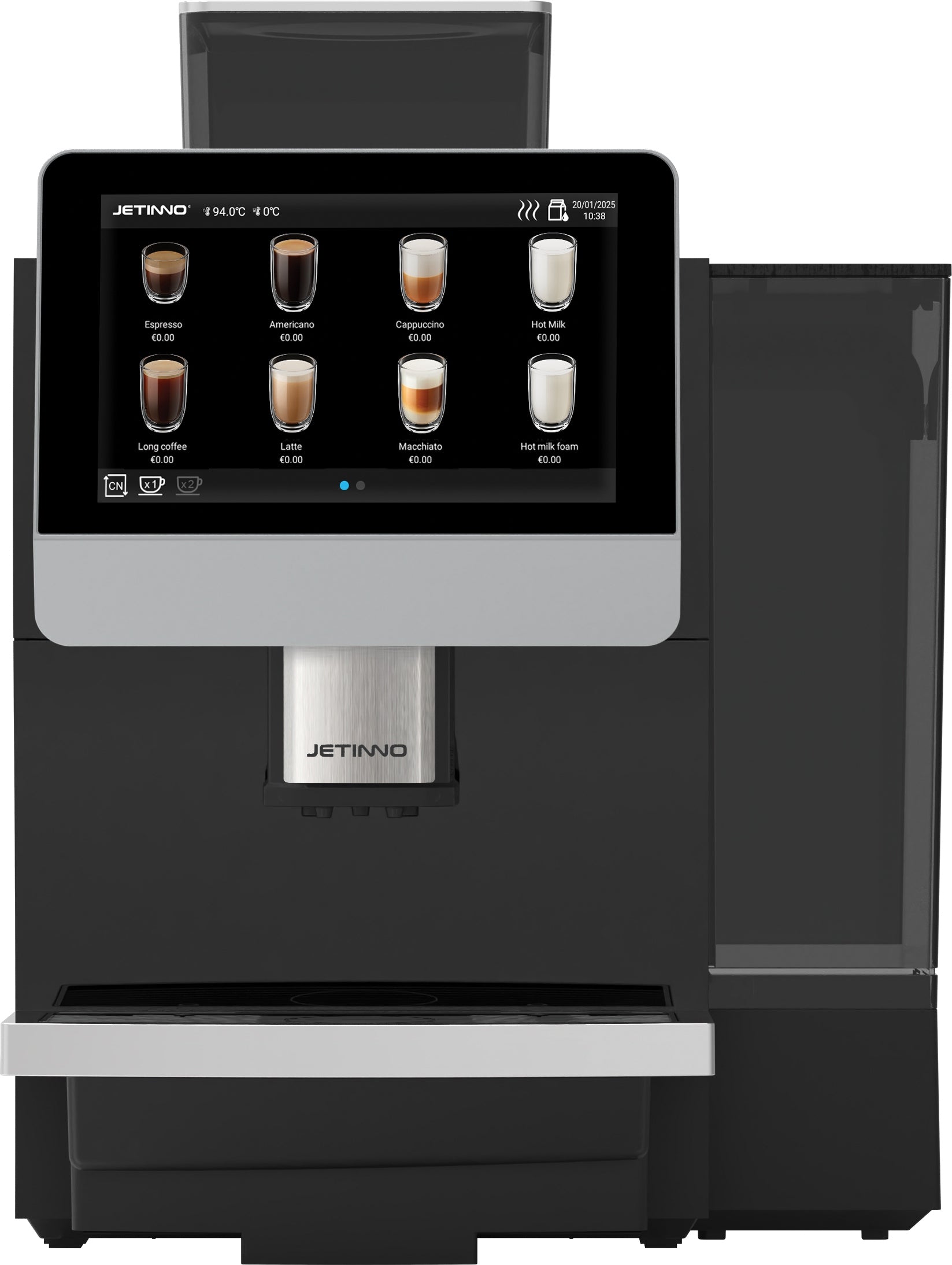 Automatic espresso machine JETINNO JL31D black Packaging status original