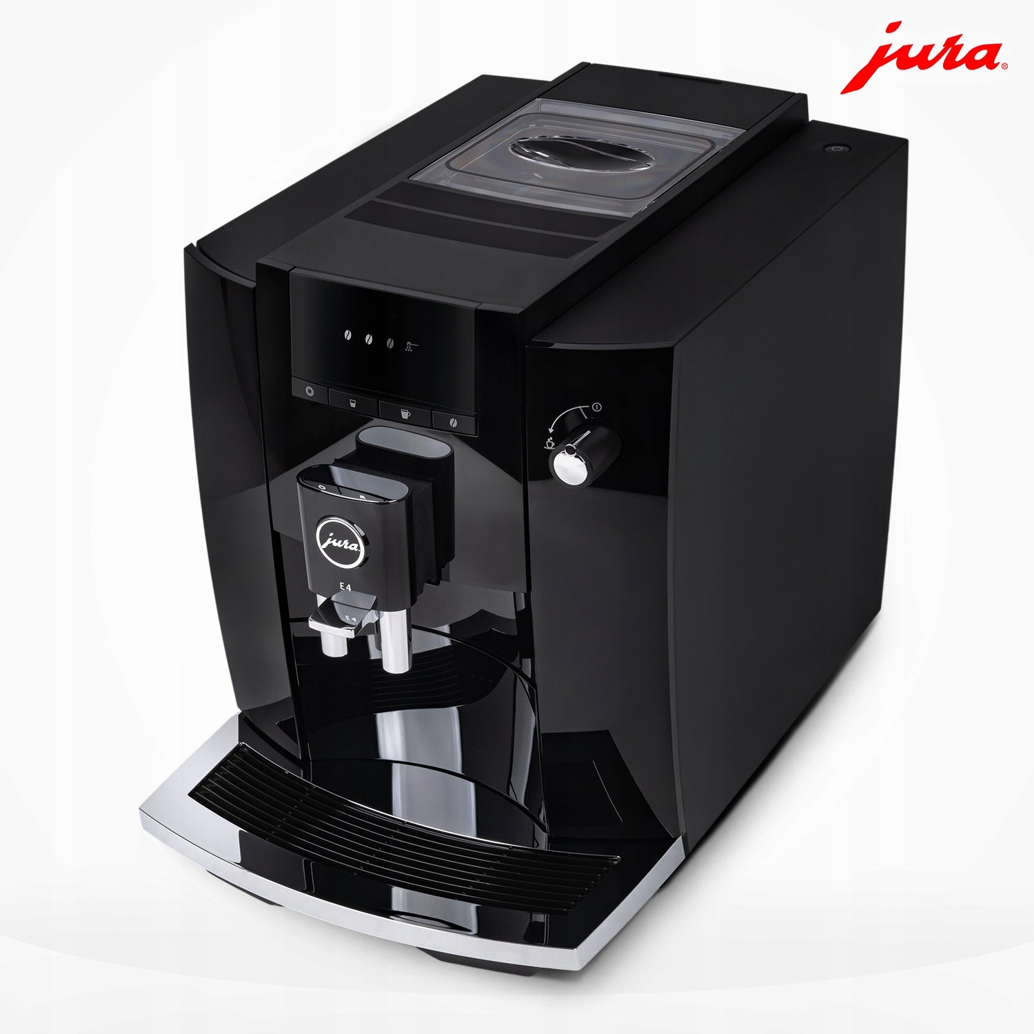 Automatic espresso machine Jura E4 Piano Black (EA) 1450 W black Manufacturer code 15435