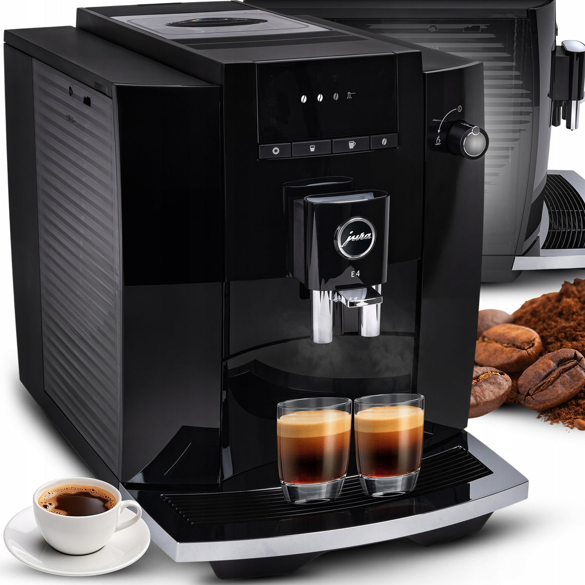 Automatic espresso machine Jura E4 Piano Black (EA) 1450 W black