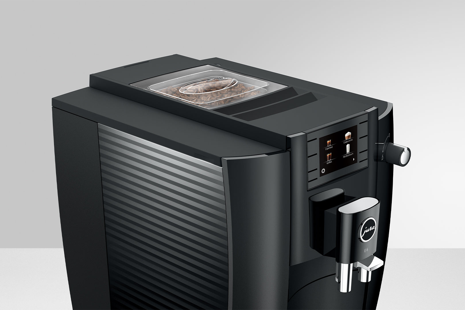 Automatic espresso machine Jura E6 Piano Black EC 1450 W black Brand Jura