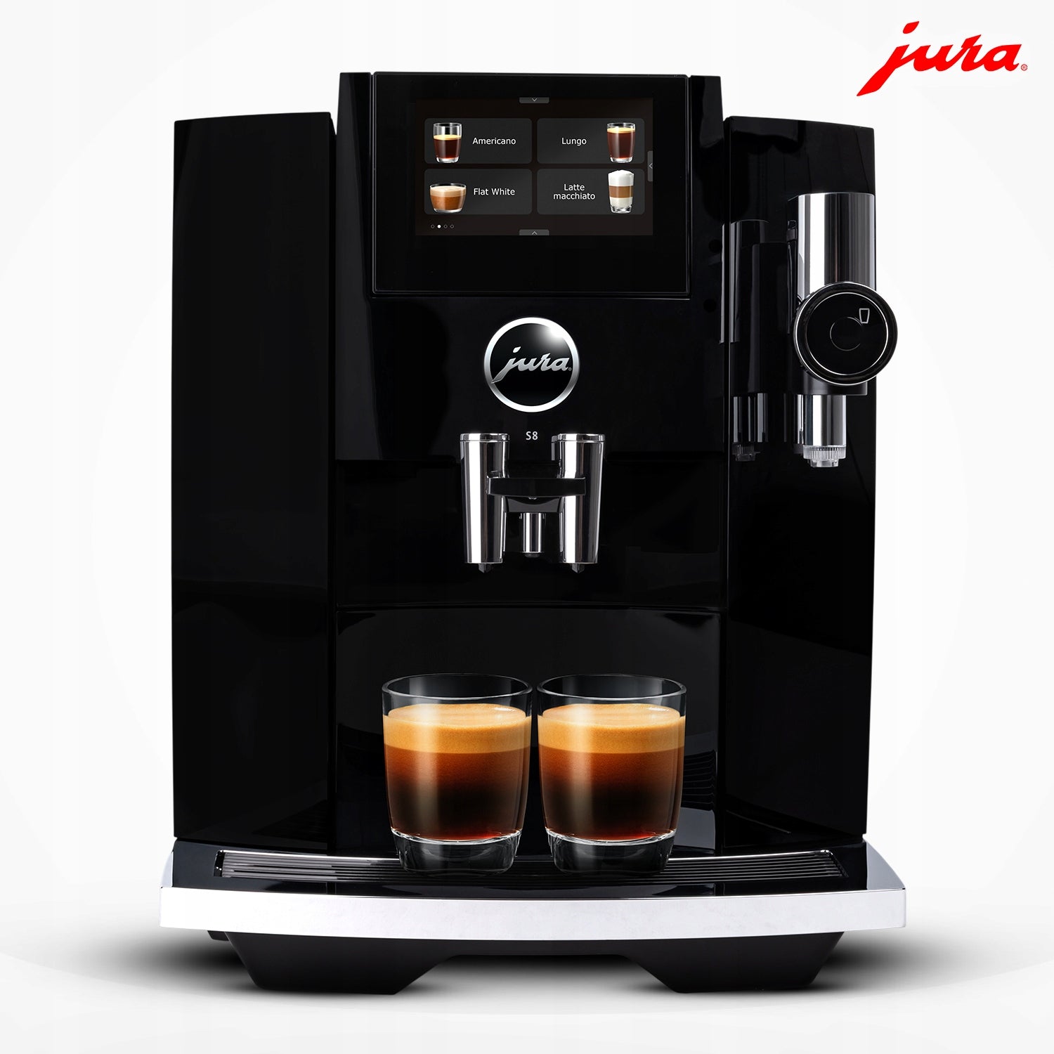 Automatic espresso machine Jura S8 Piano Black (EB) 1450 W black Brand Jura