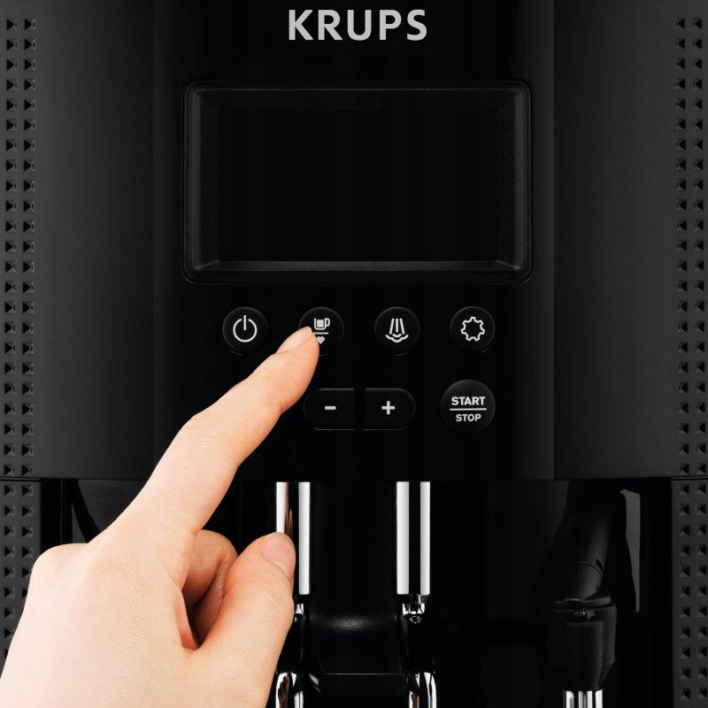 Automatic espresso machine Krups EA816B70 1450 W silver/grey Manufacturer code EA816B70