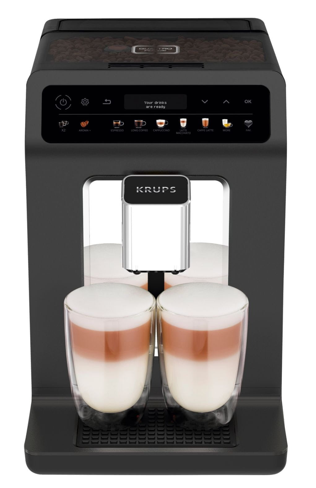 Automatic espresso machine Krups EA895N 1450 W black Manufacturer code EA895N10