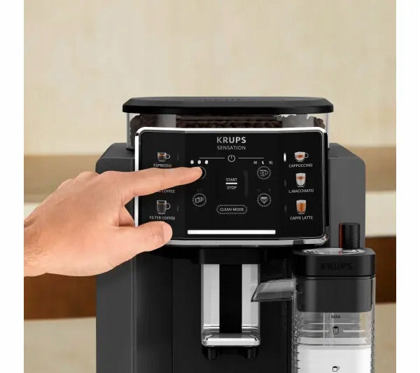 Automatic espresso machine Krups EA912HF0 1450 W black Manufacturer code EA912HF0