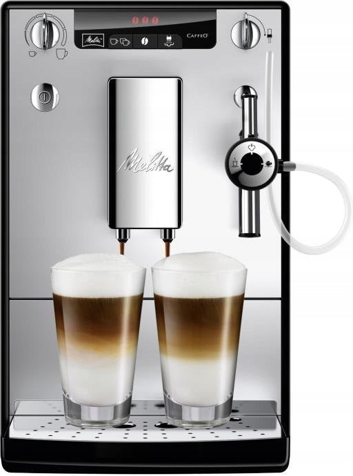 Automatic espresso machine Melitta Solo&Perfect E957-103 silver Packaging status original
