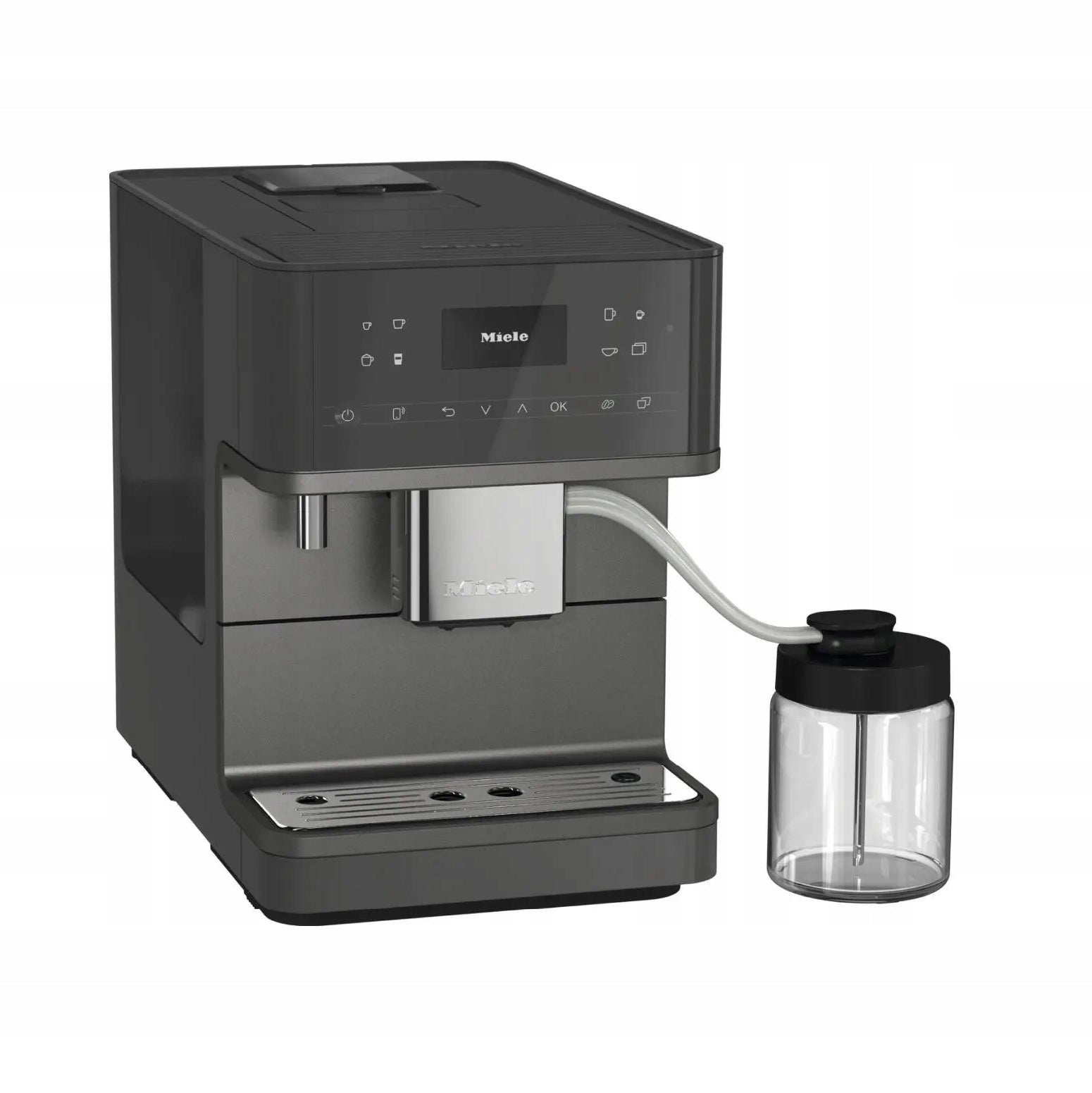 Automatic espresso machine Miele CM 6560 MilkPerfection 1500 W grey