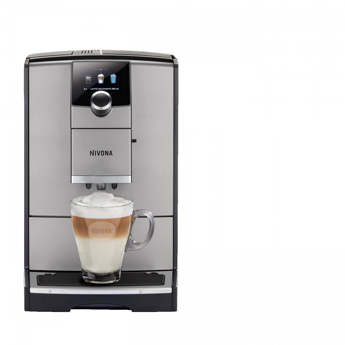 Automatic espresso machine NIVONA 795 1455 W silver/grey Packaging status original