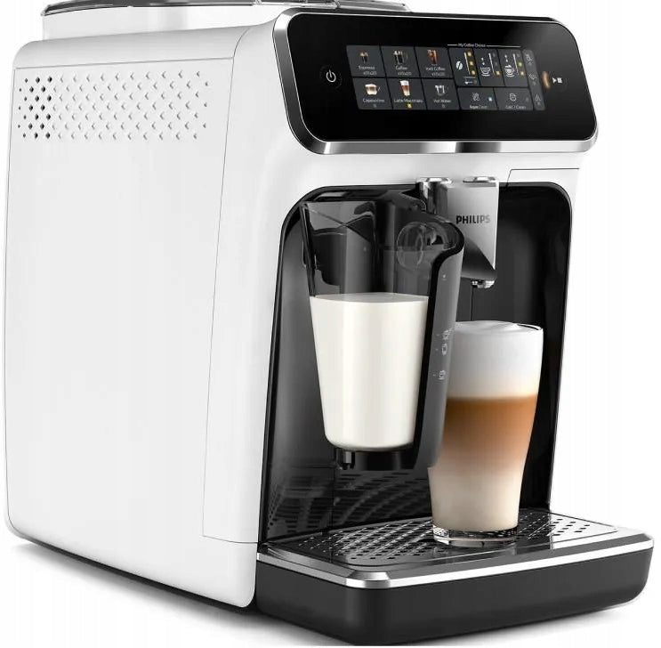 Automatic espresso machine Philips EP3343/50 1500 W white-black Manufacturer code EP3343/50