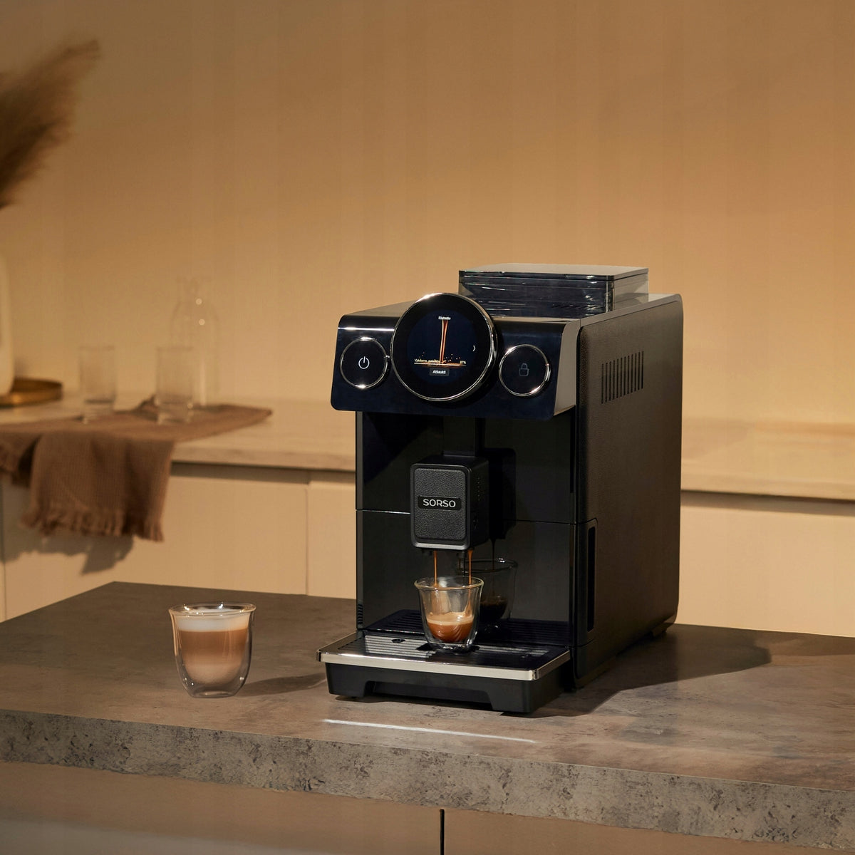 Automatic espresso machine SORSO Terra T3 1450 W black Brand SORSO