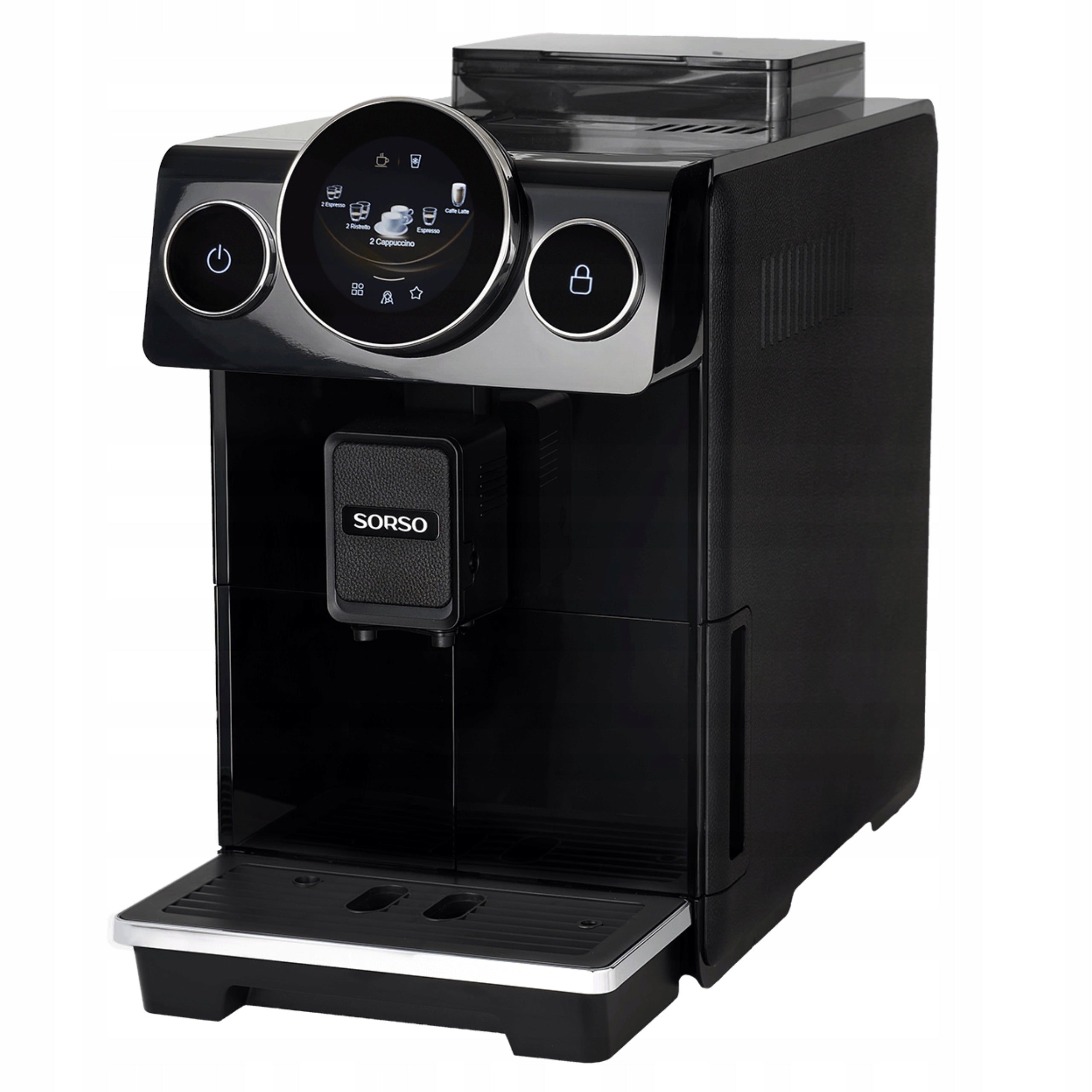 Automatic espresso machine SORSO Terra T3 1450 W black