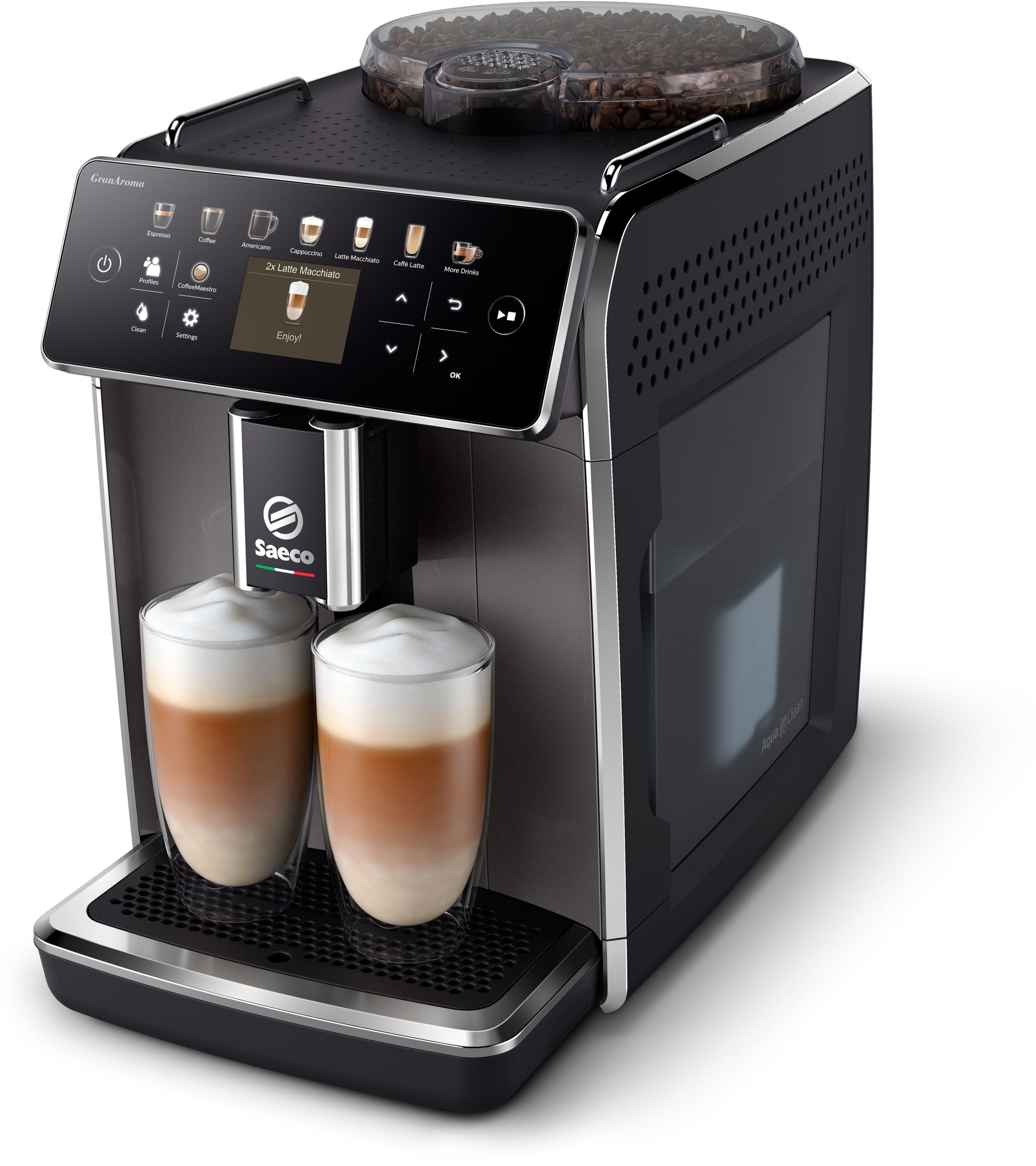 Automatic espresso machine Saeco SM6582/10 1500 W silver/grey Brand Saeco