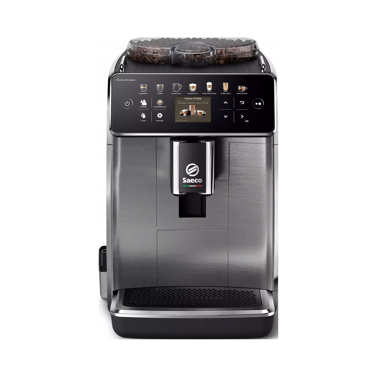 Automatic espresso machine Saeco SM6585/00 1500 W silver/grey Manufacturer code SM6585/00