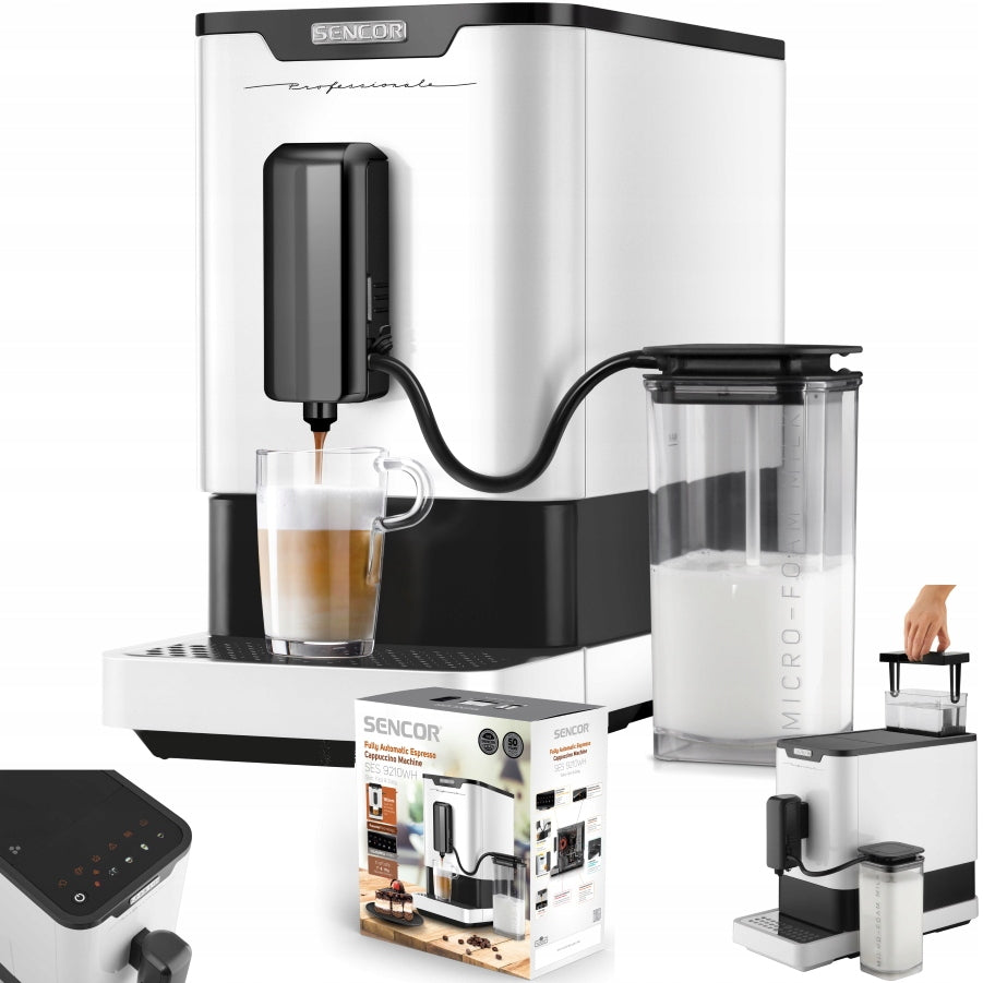 Automatic espresso machine Sencor SES-9210WH 1470 W white