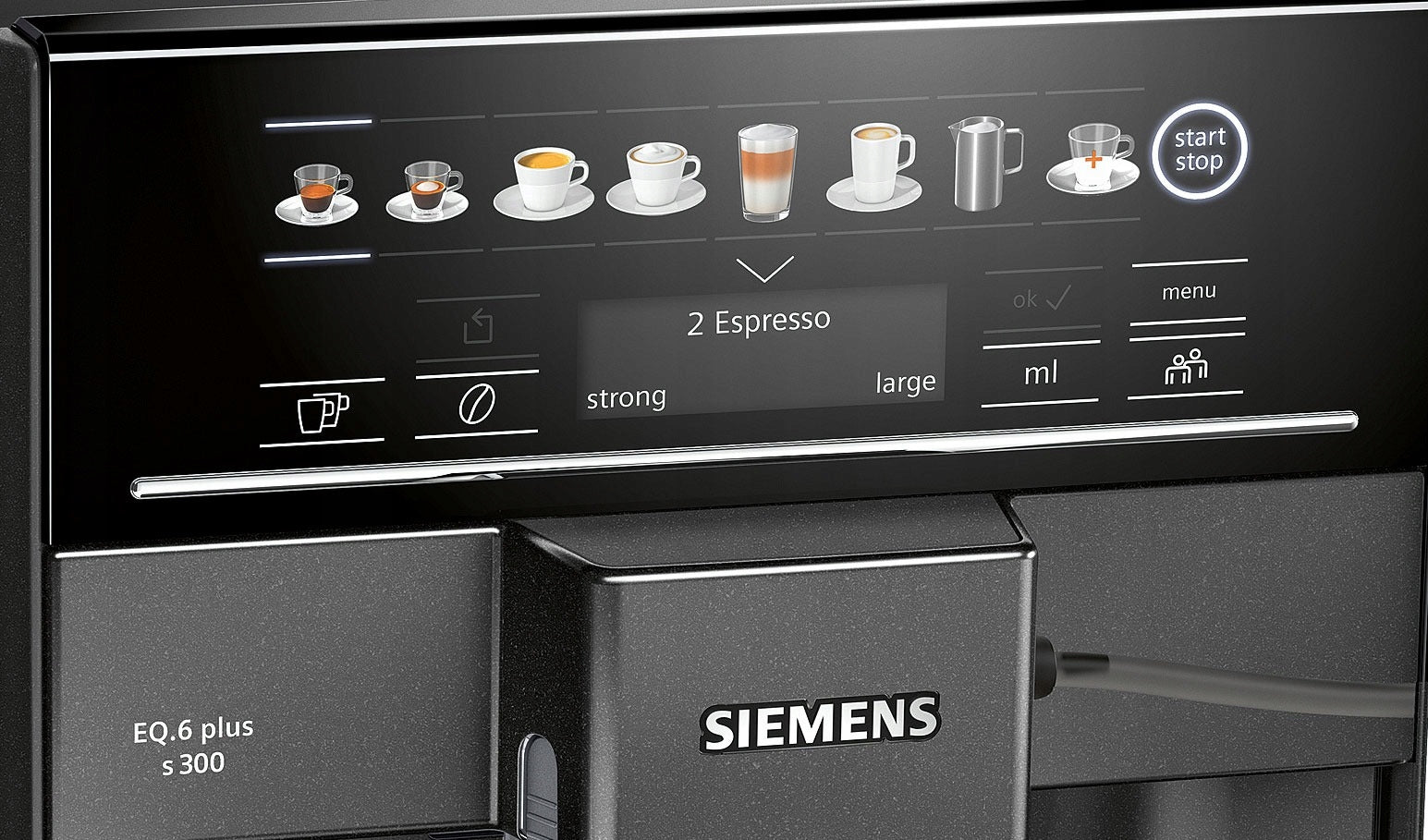 Automatic espresso machine Siemens EQ.6 plus s.100 1500 W TE651319RW Manufacturer code TE651319RW