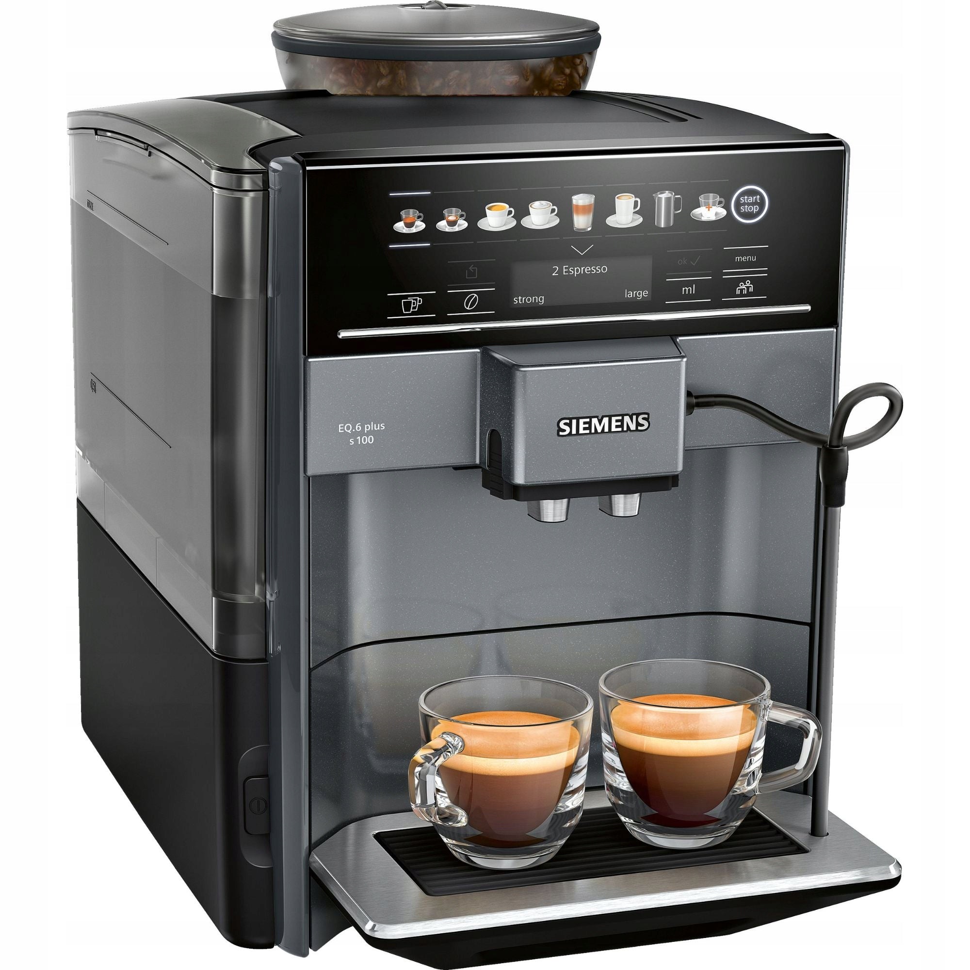 Automatic espresso machine Siemens EQ6 plus s100 1500 W black Brand Siemens