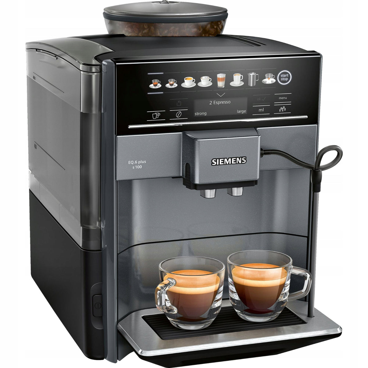 Automatic espresso machine Siemens EQ6 plus s100 1500 W black Brand Siemens