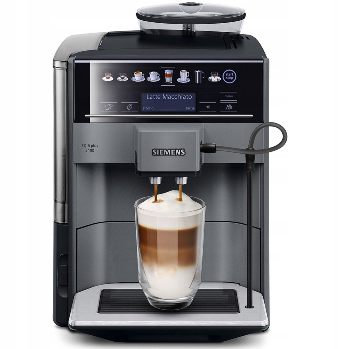 Automatic espresso machine Siemens EQ6 plus s100 1500 W black