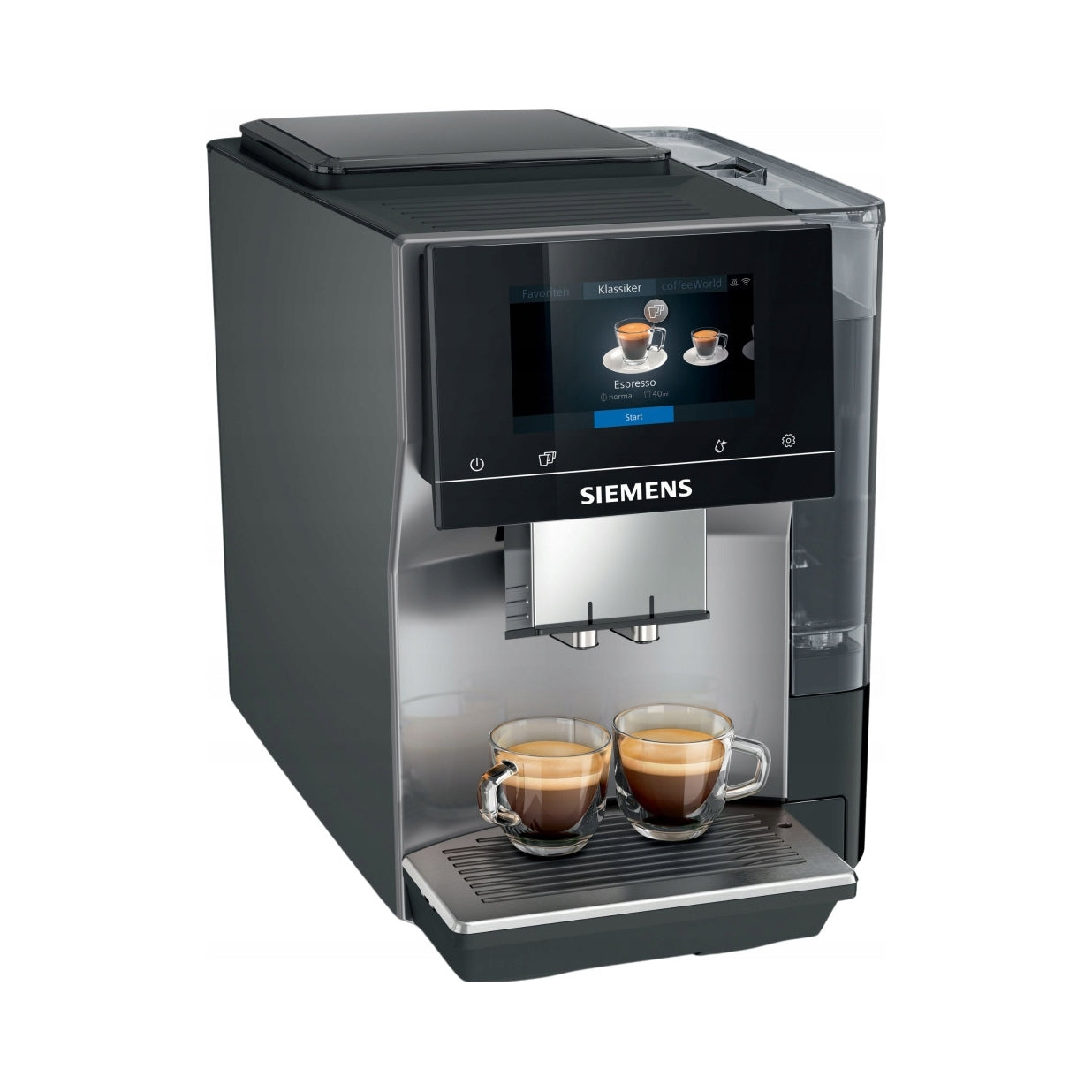 Automatic espresso machine Siemens EQ700 TP715R01 1500W silver/grey