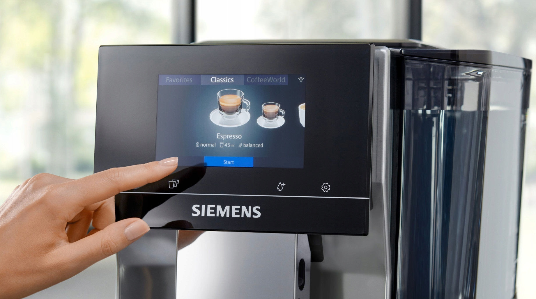 Automatic espresso machine Siemens TP715R01 EQ700 19 bar Cold brew Packaging status original