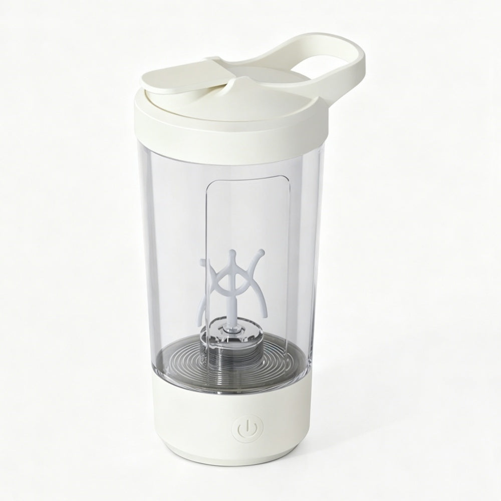 Automatic hand mixer coffee mug 400ml high temperature resistant white Packaging status original